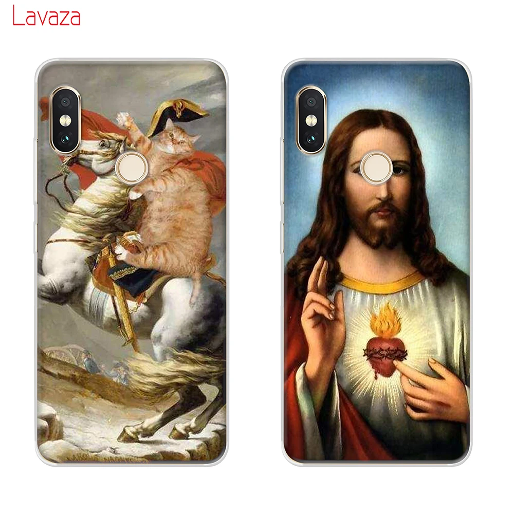 Забавный жесткий чехол Lavaza Leonardo da Vinci Mona Lisa Pat Cat художественная эстетика для huawei mate 10 20 P9 P10 P20 Lite Pro P smart 8X