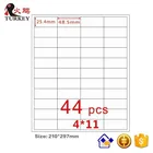 GL-36 A4 самоклеящиеся этикетки 44-вверх (50 листов, 2200 наклеек) Amazon FBA 48,5*25,4 мм