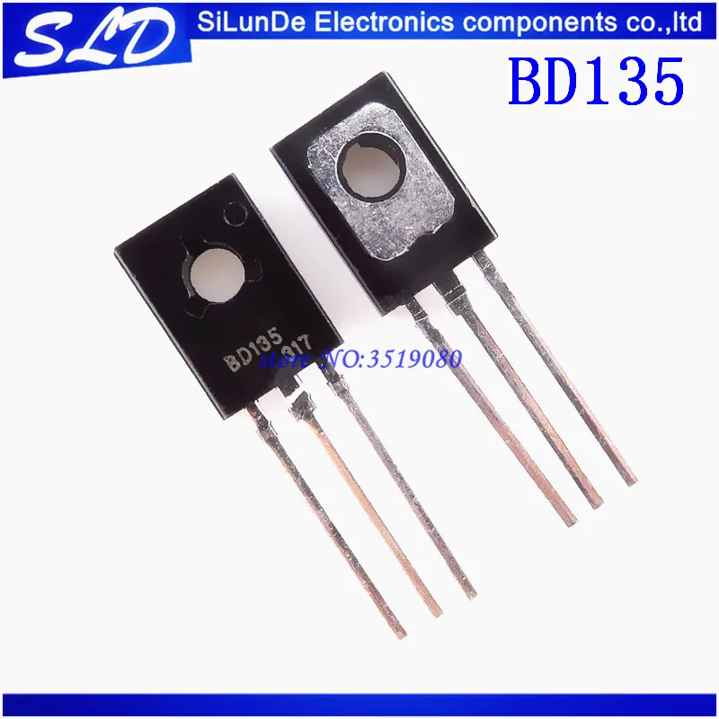 

Free Shipping 100pcs/lot BD135 BD 135 TO-126 new and original