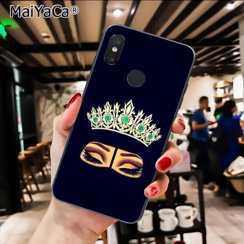 MaiYaCa Мусульманский Исламский грил глаза чехол для телефона Xiaomi Redmi8 4X 6A Redmi Go Redmi5 5Plus Note7 8ProA1 A2Lite