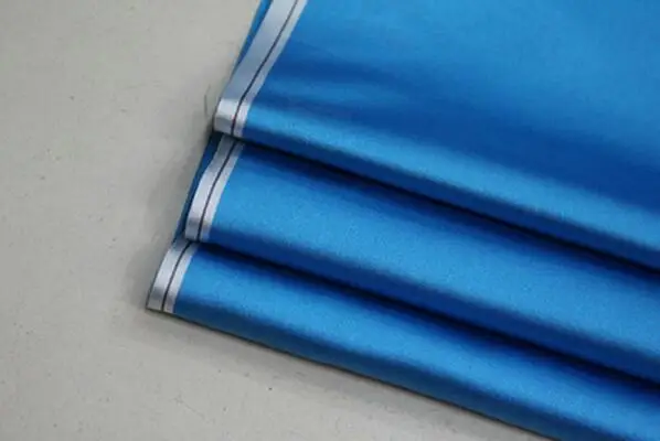 NO11 lake blue CF56 1 ярд сплошной шелковой ткани парча жаккардовая ткань свадебная декоративная Праздничная Ткань для шитья DIY шарф ручной вязки или платья - Цвет: NO11 lake blue