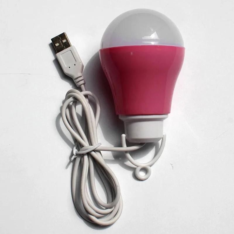 Высокая мощность энергосберегающая лампа USB портативный светодиодный ночник 5 В