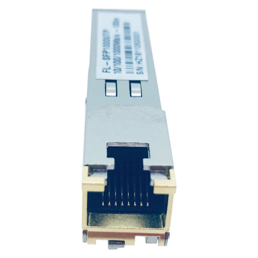 5pcs10/100/1000 м авто переговорный конвертер sfp в rj45 ethernet для gpon epon OLT горячий