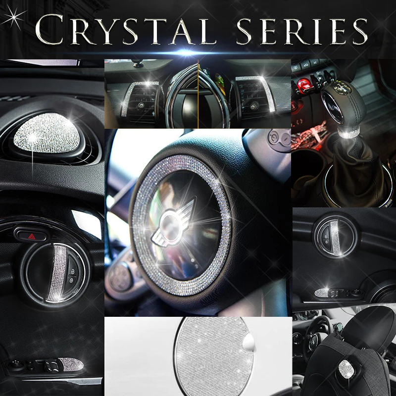 Автомобиль с украшениями в виде кристаллов рамка литье под давлением стикер для