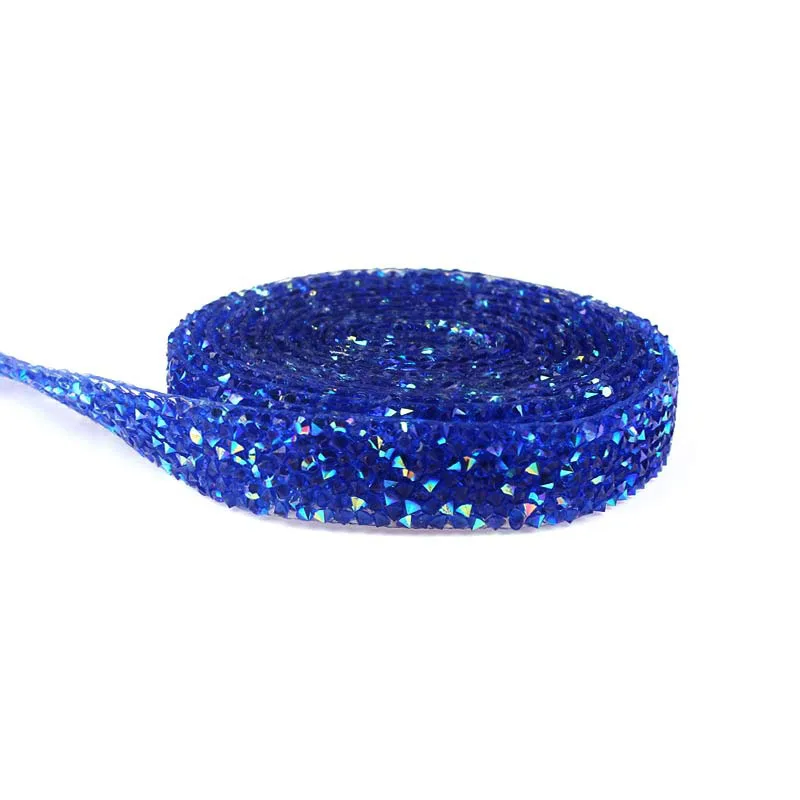 1 ярд горный хрусталь/лента аппликатор страз стразы на горячей фиксации