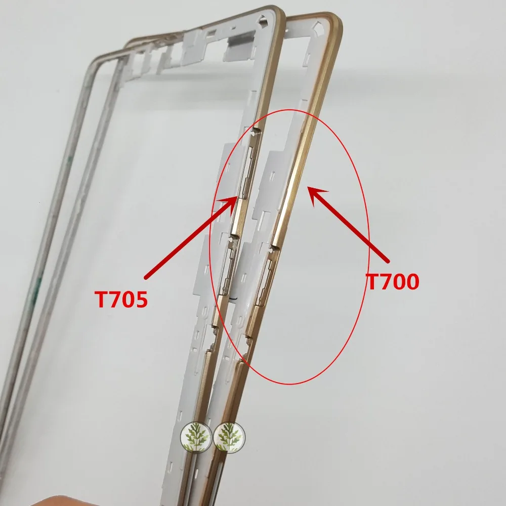Рамка для корпуса с передней рамкой Samsung Galaxy Tab S 8 4 SM T705 T700 Gold|Корпусы и рамки