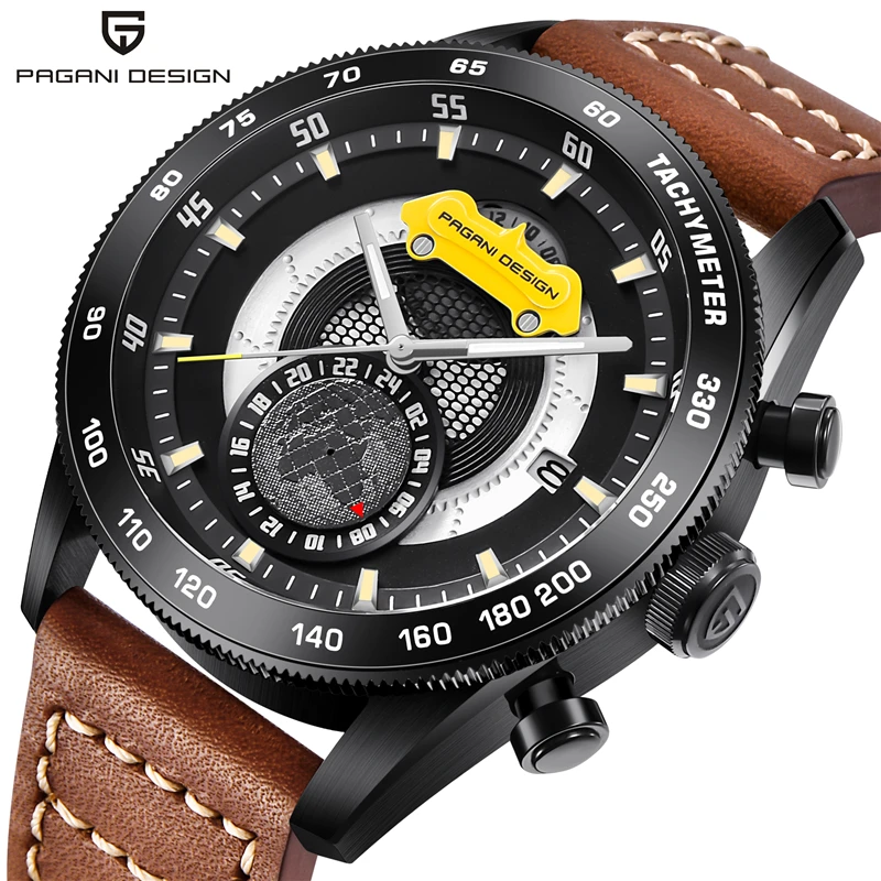

Relogio Masculino PAGANI DESIGN Brand Watch Men Fashion Luxury Waterproof Military Calendar Quartz Wristwatch Clock Reloj Hombre