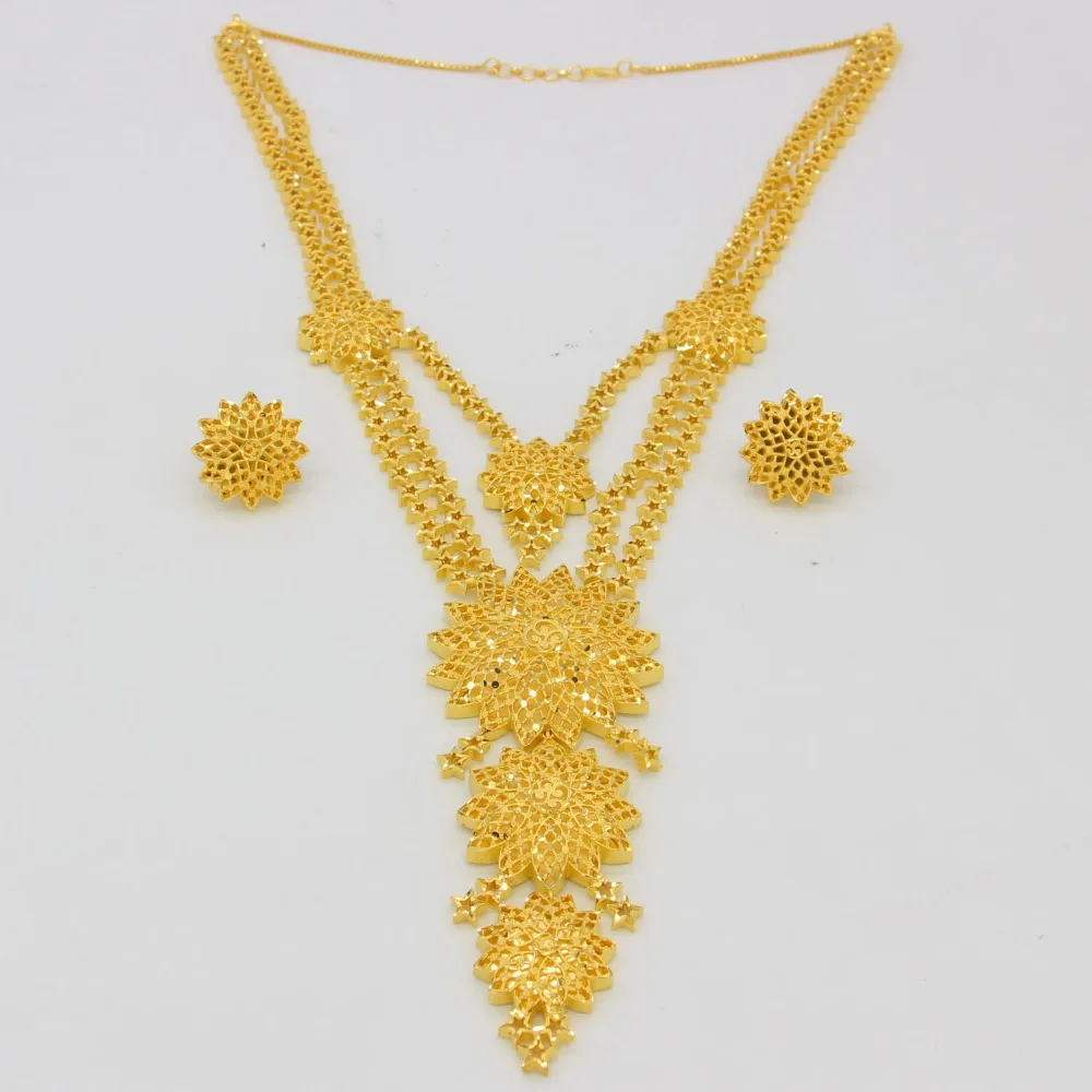 Женский ювелирный комплект из колье серёг 60 см 23 6 дюйма|jewelry sets for women|fashion jewelry