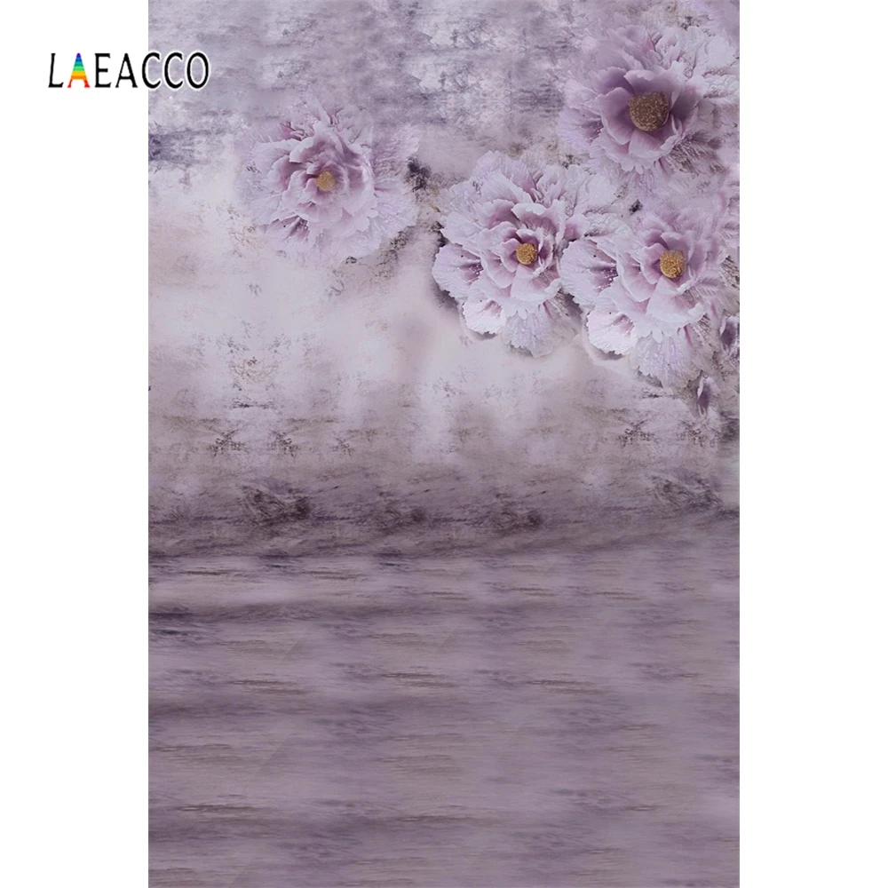 Laeacco китайский стиль пейзаж цветок градиент размытый фон для фотосъемки