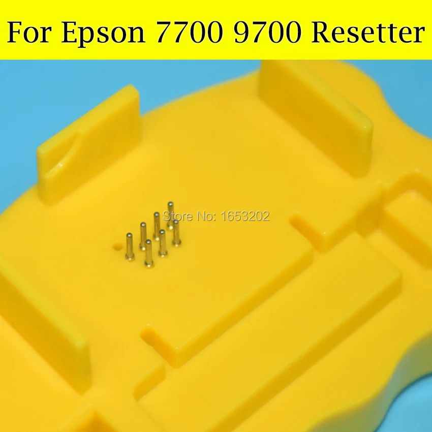 Бесплатная доставка! Сброс чипа картриджа для принтера Epson 7700 9700 1 шт. | Компьютеры