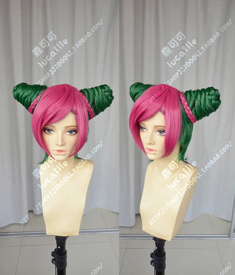 Аниме новые необычные приключения Джоджо Jolyne Kujo Jolyne Cujoh короткие косплей парик+ парик шапка