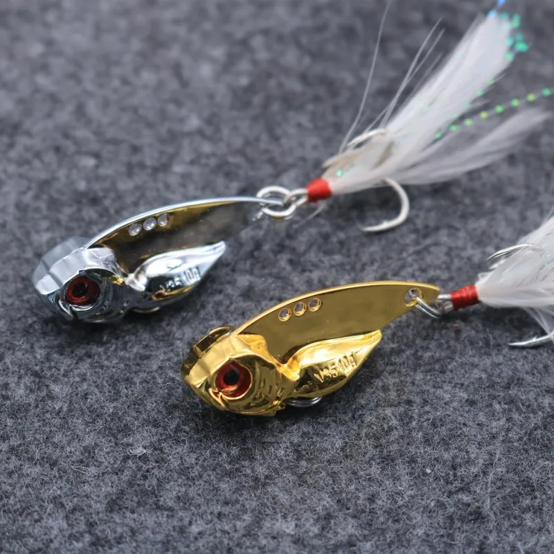1 шт. 5g/10 г/1 5g блесна металлическая с тройные Крючки Pesca Рыбная ловля джиг