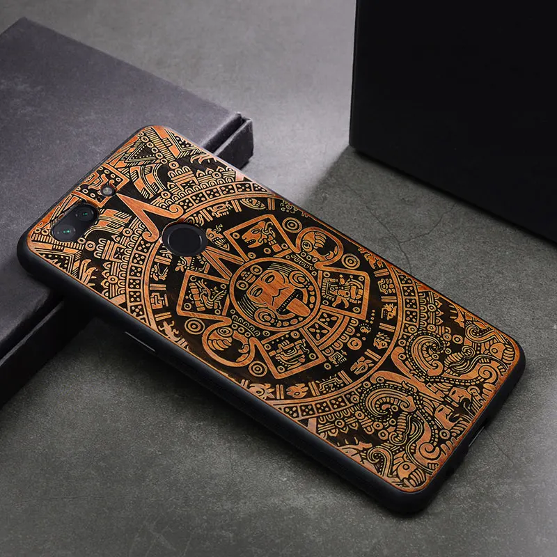 Для Xiaomi mi 8 lite чехол из натурального дерева funda Xiaomi mi 8 палисандр ТПУ ударопрочный чехол для телефона чехол для Xio mi 8 SE - Цвет: 2