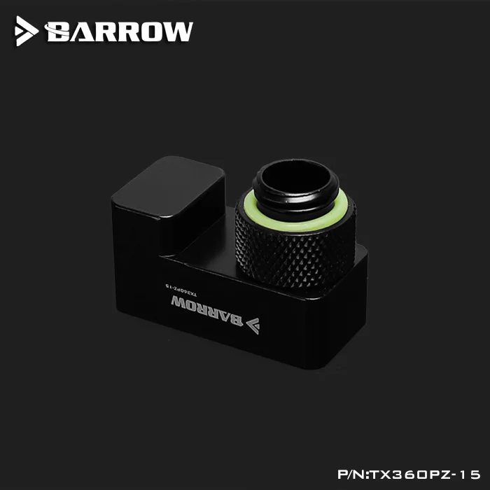 Barrow TX360PZ-15 15 мм 360 градусов Поворотный офсетный фитинг G1/4 штекер-гнездо |