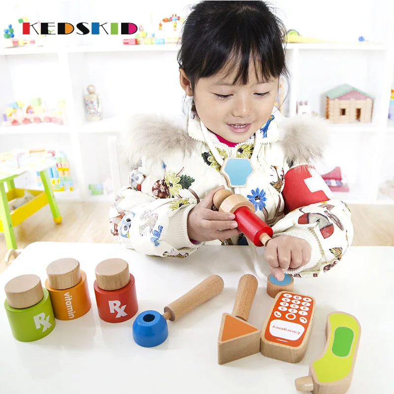 Набор игрушек Doctora для детей медицинский набор обучающая коробка классический