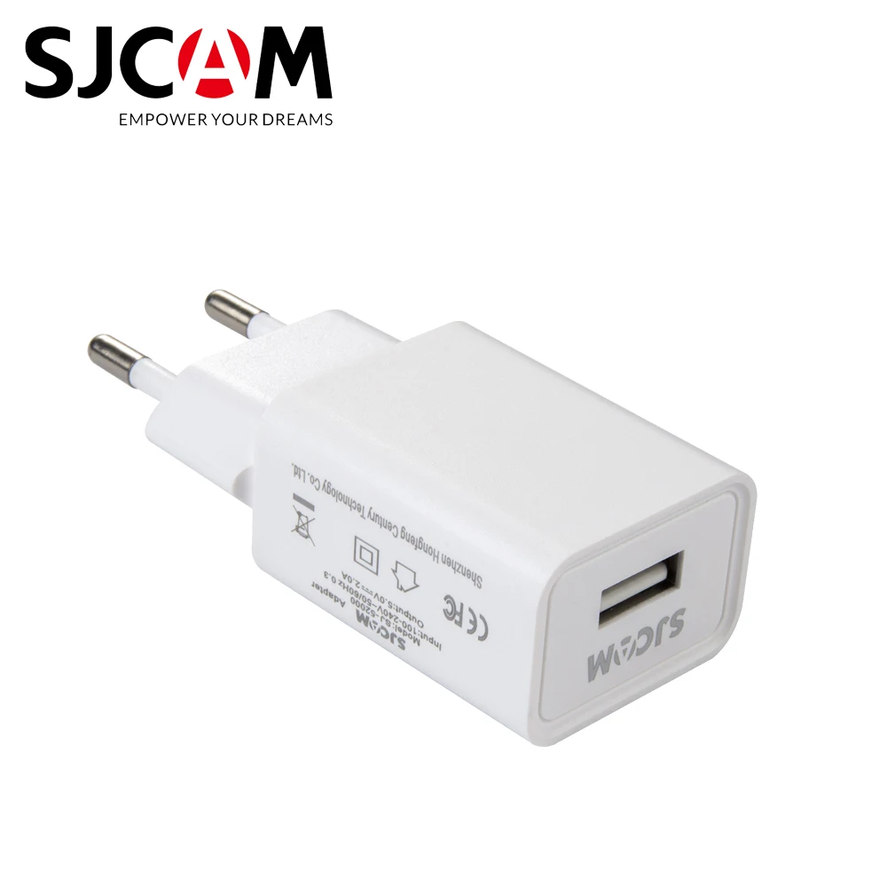 SJCAM универсальный ЕС США штекер Интеллектуальный USB мощность настенное зарядное устройство адаптер Путешествия зарядное устройство адаптер для экшн-камер/телефонов