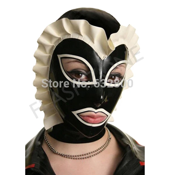 Бесплатная доставка ~ латексная маска горничной|mask dog|mask pouchlatex animal mask |