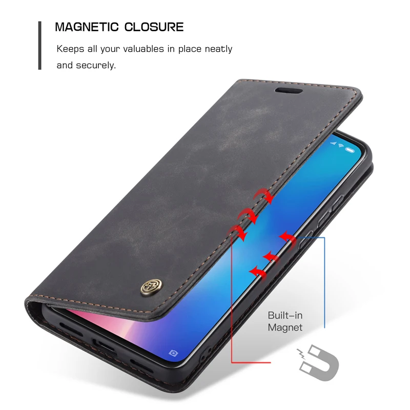 Для Xiaomi Mi 9 чехол Чехол Me Магнитный Флип кожаный бумажник телефон Стенд чехол для Xiaomi Mi 9 чехол Funda отделения для карт