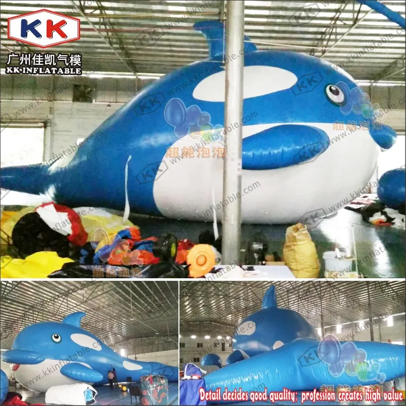 Гигантский надувной КИТ 20 м синий кит для озерной рекламы|inflatable whale|whale blue |
