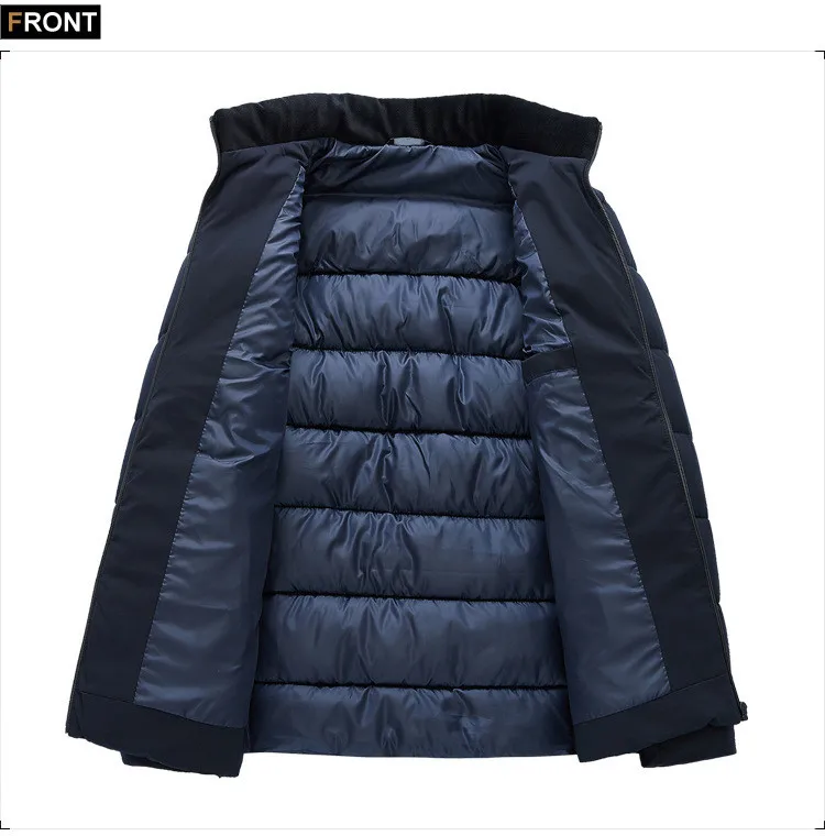 MRMT брендовые новые зимние хлопковые мужские куртки короткие утолщенные пуховые пальто для мужчин Теплая стеганая куртка одежда
