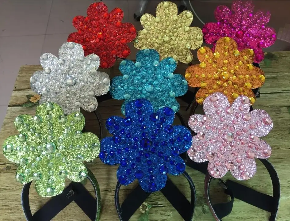 Аксессуары латинские танцы Самба модные изысканные головные уборы Перья