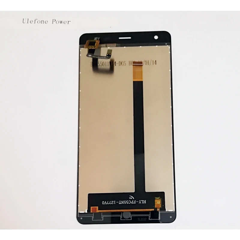 5 дюймов для 100% оригинальный Ulefone power lcd дисплей + кодирующий преобразователь
