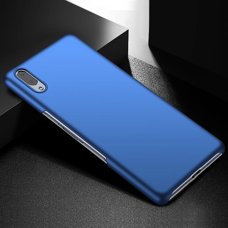 Blue YonLinTan Coque, чехол, для sony Xperia M5 M2 C3 C4 C5 Роскошный Жесткий чехол для телефона из ПК для sony E4 E3 T3 T2 - Цвет: Blue