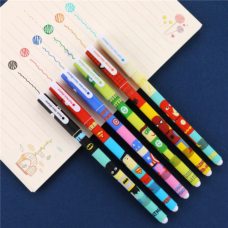 10pcs 6pcs kawaii flower colorful Chancery gel pen papelaria office school supplies stationary canetas coloridas color 04083|gel pen|color pencaneta