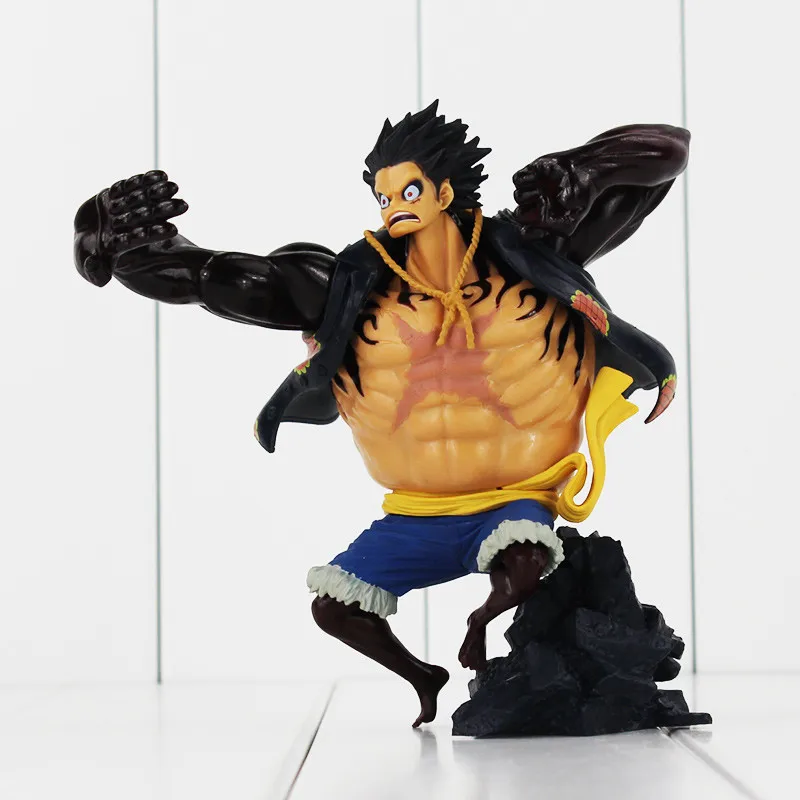 2021 Новое поступление Аниме One Piece Фигурки игрушки Gear 4 Luffy ПВХ экшн-фигурки крутая