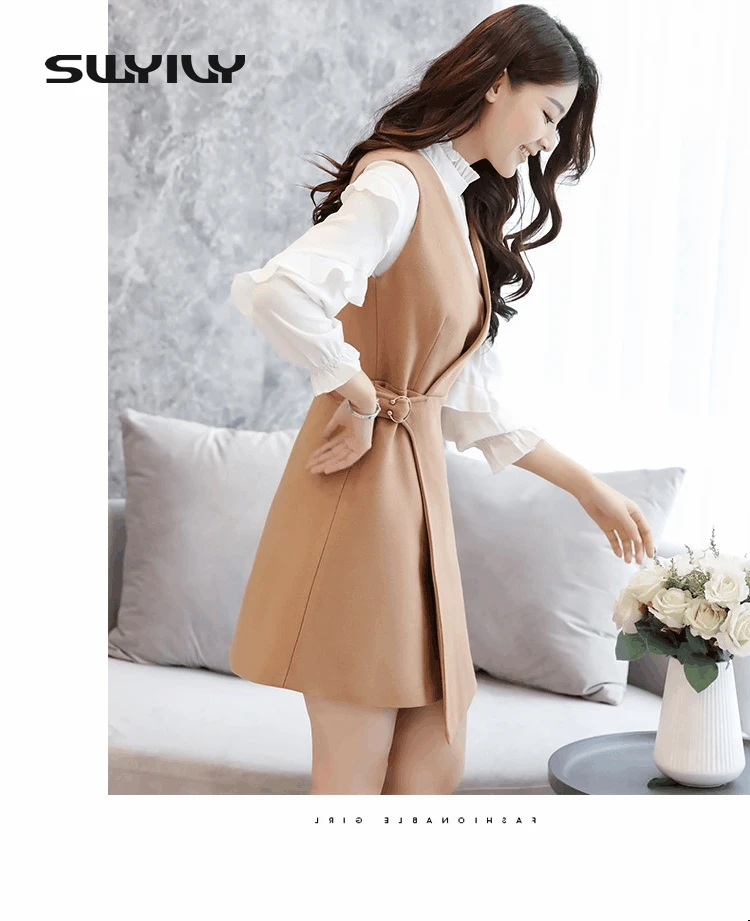 Куртка SWYIVY Женское шерстяное пальто длинное зимнее теплое 2xl двубортное XXL
