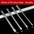 Магнитные биты для отвертки с треугольной головкой, 4 шт.компл., сталь S2 14, шестигранный хвостовик 100 мм