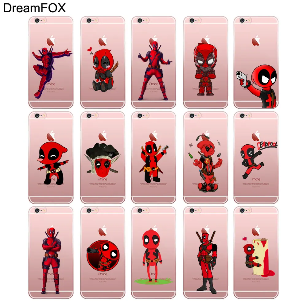 M209 Deadpool Soft TPU Silicone Case Cover For Apple iPhone 11 Pro X XR XS Max 8 7 6 6S Plus 5 5S SE 5C 4 4S |