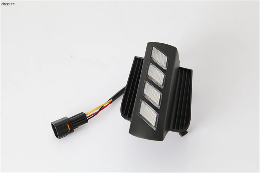 CSCSNL 1 комплект для Toyota Prado 120 Land cruiser LC120 FJ 120 2003-2009 светодиодный DRL дневные ходовые огни с желтым сигналом trun