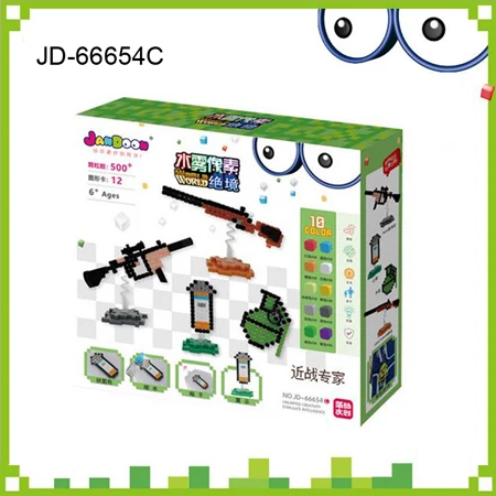66654C DOLLRYGA 3D бусины в головоломка для детей DIY Aqua набор игрушки Дети крафтовый бисер Artesanato материал детская игрушка Пена шарик подарок для девочки - Цвет: 66654C