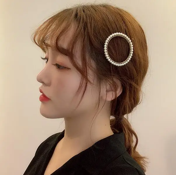 Корейские хрустальные шпильки со стразами металлическая имитация жемчуга