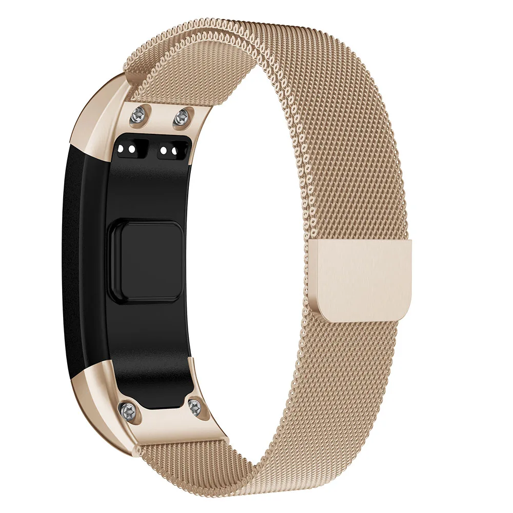 Миланские Ремешки для наручных часов Garmin Vivosmart HR Смарт-часы браслет из нержавеющей стали для Garmin Vivosmart HR