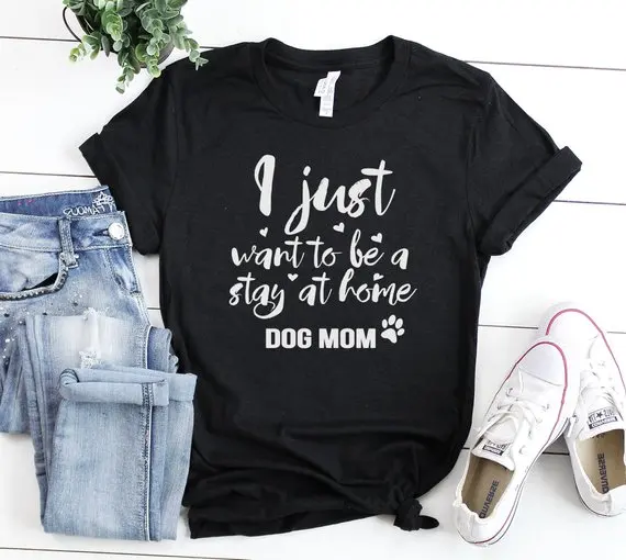 Sugarbaby дом где мои собаки рубашка собака любимая Забавные топы для мам любимый