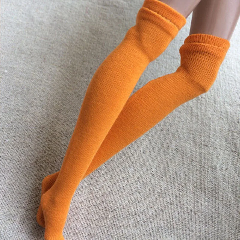 1 пара Ассорти Цвет чулок для Blythe 1:6 кукла носки для Барби высокие гетры до колен детские носки для Момоко OB кукла azone