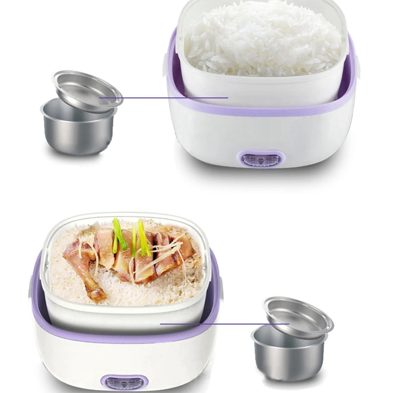 Портативный Электрический нагревательный Ланч бокс пищевой контейнер для еды