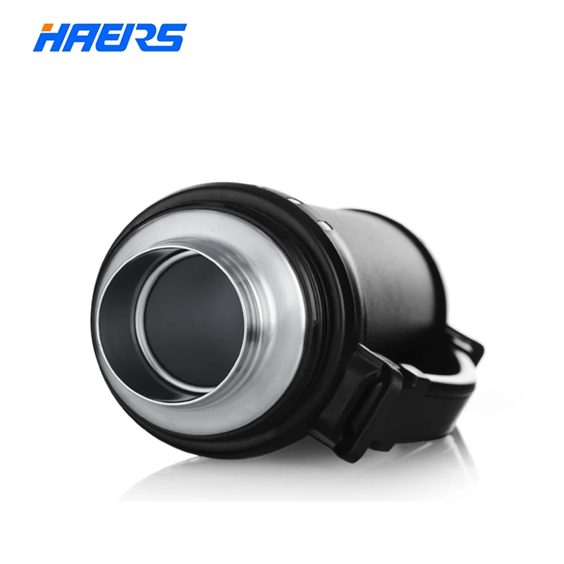 Фирменный термос Haers 1.1L нержавеющая сталь. Спортивная бутылка для питьевой воды с