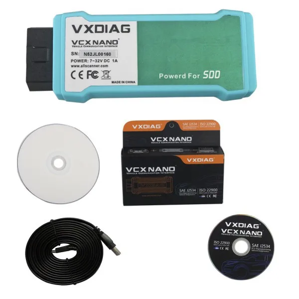 WIFI версия V151 VXDIAG VCX NANO для Land Rover/Jaguar 2 в 1 Rover диагностический инструмент|vxdiag vcx nano|vcx