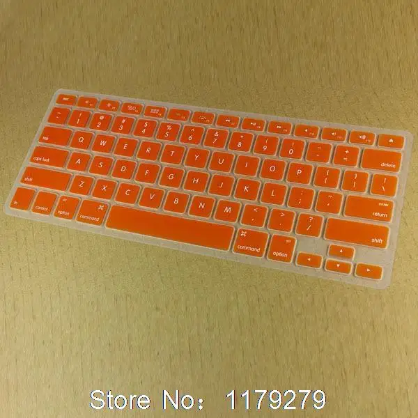 orange Силиконовое покрытие для клавиатуры пленка протектор для Apple uniboady imac 21,5 Дюймов 27 дюймов настольная клавиатура - Цвет: orange