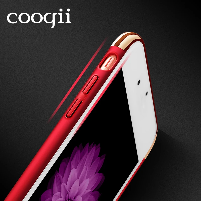 COOQII Cool Plated with Ring Hybrid Case For iPhone 7 Plus 5s SE Apple 6 6S Combo Hard Shock Proof Back Cover |
