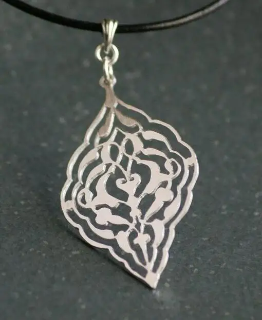 Lanseis 10 шт. Декоративных Листьев серебряная плита ожерелье Толстый лозы плести из