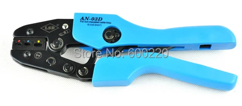 

High quality Ratchet Crimp Tool AN-03D for crimping insulated connectors 0.5-6mm2 20-10AWG crimper LSD crimping tool wholesale