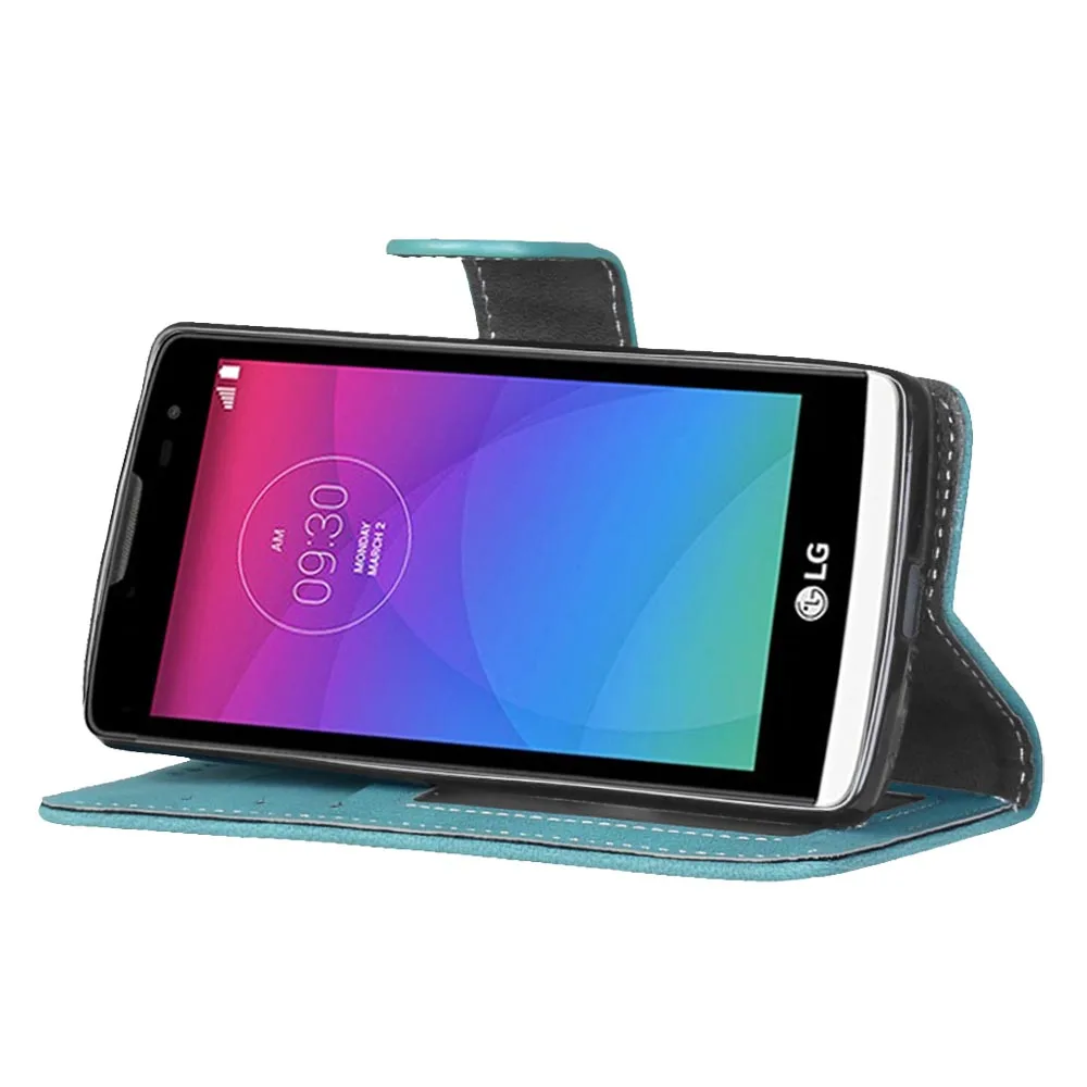 Чехол для LG Leon 4G LTE C40, чехол, матовая задняя крышка, чехол держатель для карт, сумки, Роскошный кошелек из искусственной кожи, чехол для сотового телефона s Capa