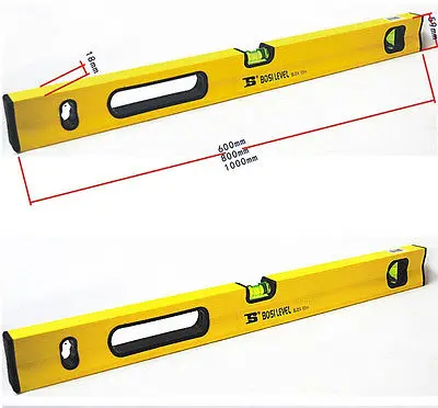 

40"/1000mm Thickened Accurate Plastic Sprayed Magnetic Aluminum Level