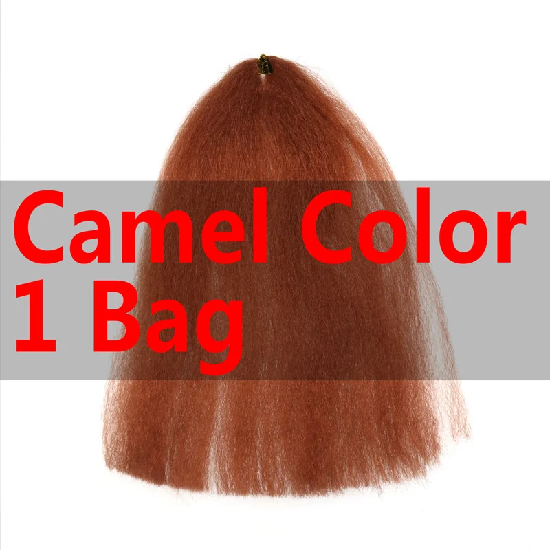 camel one bag Wifreo мягкий и плюф EP стример волокна Минноу мушек материал оливковый белый красный желтый цвет - Цвет: camel one bag