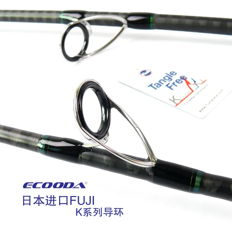 Ecooda EAJ 2,4 м/2,7 м приманка стержень сверхмощный рыболовный Приманка стержень полный fuji части море углеродный стержень H действие море углеродный стержень все fuji руководства