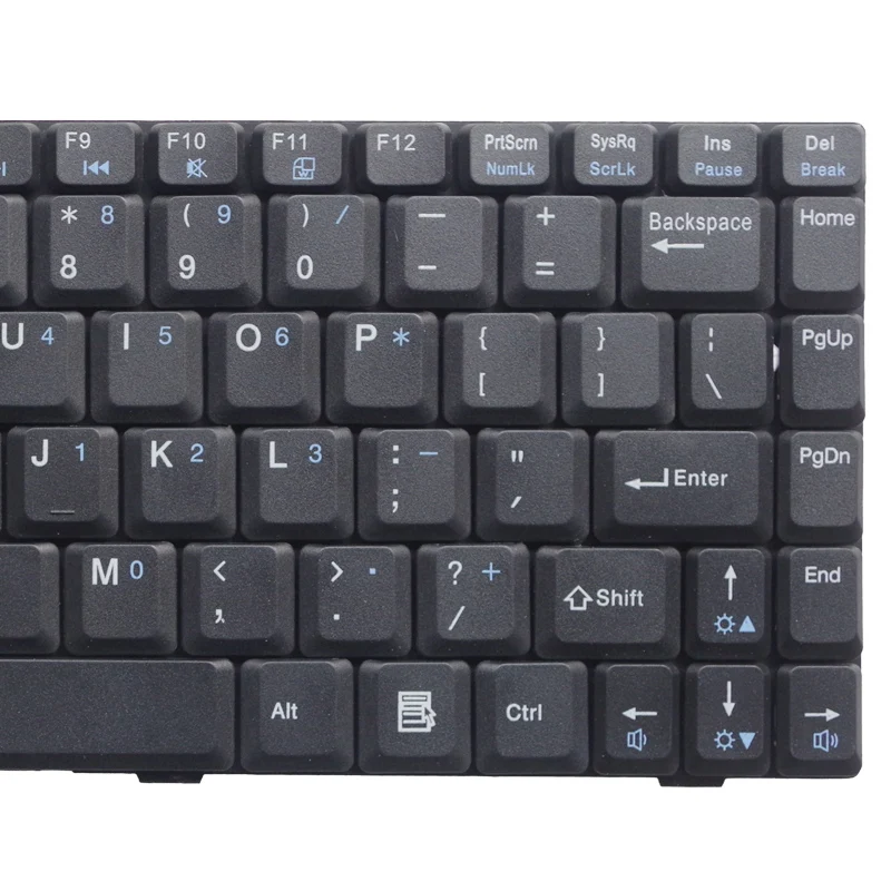 Сменная английская клавиатура для ноутбука Lenovo F40 F40A F40L F40M F40G F50 F50T F50A D500 |